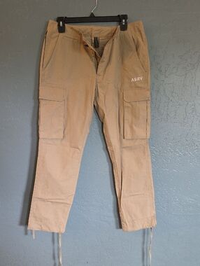ASRV Weather Ready Men's Tech Khaki Cargo Pants with Side Pockets